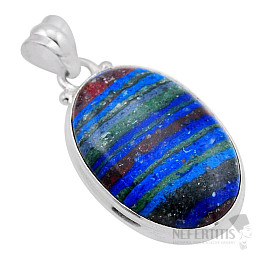 Kalsilika rainbow pendant silver Ag 925 51378