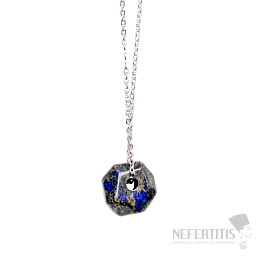 Lapis lazuli s řetízkem z nerez oceli