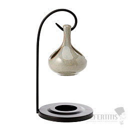 Aroma lamp ceramic hanging modern beige color