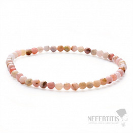 Morganite - beryllrosa Smaragd-Perlenarmband