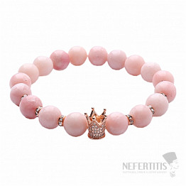 Rose Queen Pink Opal mit Kronenarmband RB Design 49