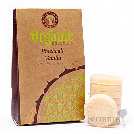 Organic Goodness Pačuli a vanilka vonný vosk 40 g