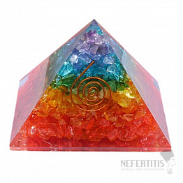 Große Chakra-Pyramide aus Orgonit in limitierter Auflage