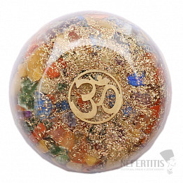 Hemisphere Orgonite for Chakra Harmonization