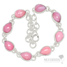 Opalrosa Armband Silber Ag 925 B11