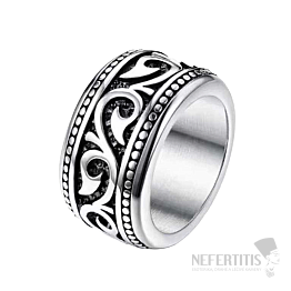 Herren Stahlring Natur