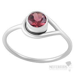 Silberring mit Granat