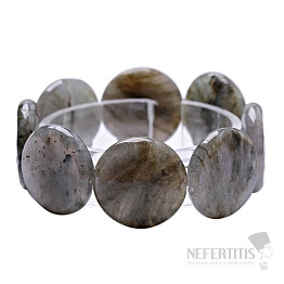 Labradorit-Armband aus geschliffenen Scheiben, RB Design 213