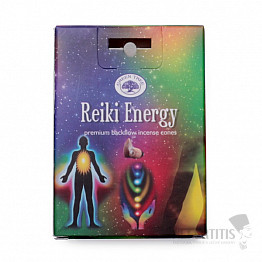 Vonné kužely pro tekoucí dým Green Tree Reiki Energy