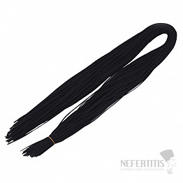 Lederband Farbe schwarz 1 m