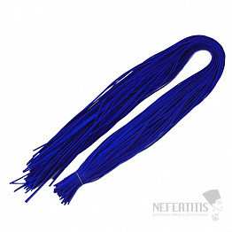 Lederbandfarbe tiefblau 1 m