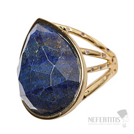Lapis Lazuli broušený prsten