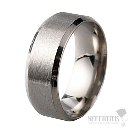 Herren Stahlring Silber Basis