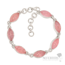 Rosewood bracelet silver Ag 925 B254