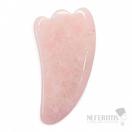 Gua Sha aus Palisander Flossenform 10 cm