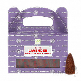 Duftkegel für fließenden Rauch Satya Lavender Backflow Cones