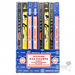 Vonné tyčinky Satya Nag Champa Collection darčeková sada