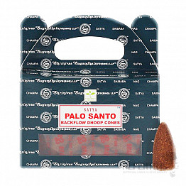 Duftkegel für fließenden Rauch Satya Palo Santo Backflow Cones