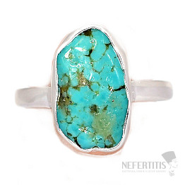 Türkisblauer Ring Silber Ag 925 R1709