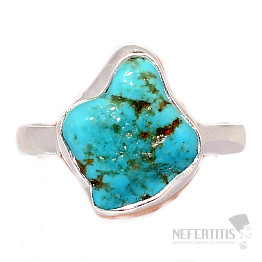 Türkisblauer Ring Silber Ag 925 R1721