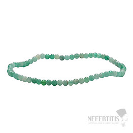 Emerald bracelet extra AA quality beads 3 mm