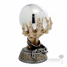 Lampa metalický orb s LED osvetlením Kostlivcova ruka