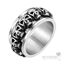 Men's steel ring Skulls
