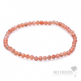 Sonnenstein-Armband extra geschliffene Perlen in AA-Qualität