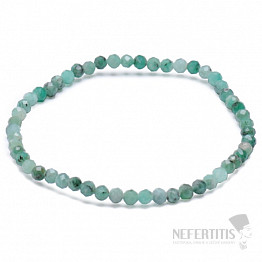 Smaragdarmband extra geschliffene Perlen in AA-Qualität