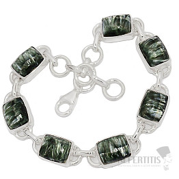 Serafinite silver bracelet Ag 925 B140