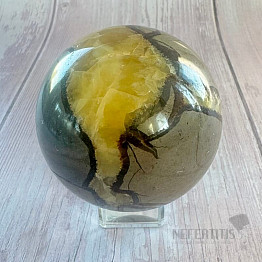 Septárie leštěná koule Madagaskar 45