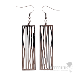Ohrringe aus Edelstahl von Forest Lines