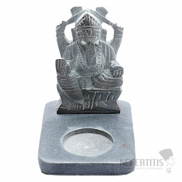 Ganesha mit Teelichtständer