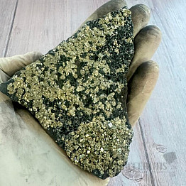 Šungit s pyritom surový 29