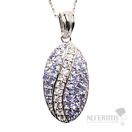 Tanzanit design přívěsek stříbro Ag 925 JW46704