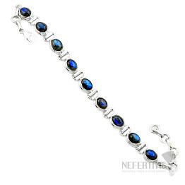 Armband Labradorit Silber Ag 925 44411