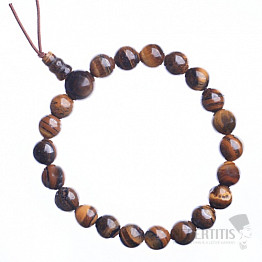 Tigerauge-Buddha-Armband