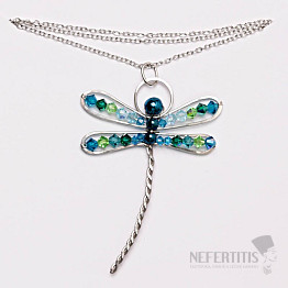 Libellen-Designerkette aus Chirurgenstahl
