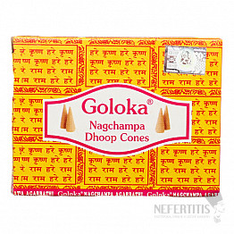 Vonné kužele Goloka Nagchampa Dhoop Cones