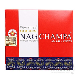 Vonné kužely Golden Nagchampa masala