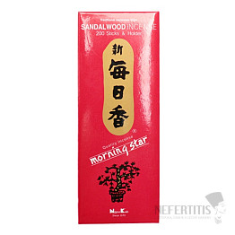 Vonné tyčinky Nippon Kodo Morning star Sandalwood 200 tyčiniek