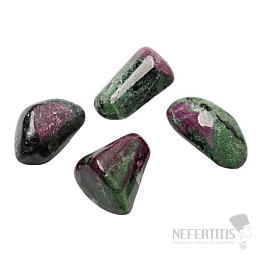 Ruby in zoisite tumbled A quality Tanzania