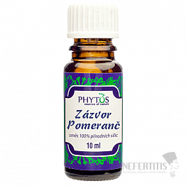 Phytos Zázvor-Pomeranč směs 100% esenciálních olejů 10 ml