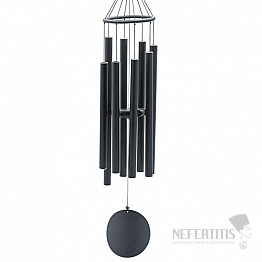 Carillon metal black Pure melody 8 tubes 95 cm