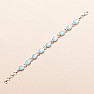 Larimar náramek stříbro Ag 925 LOT1