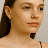 3443 Stříbrné kruhové náušnice 13 mm PERLA