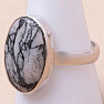 Pinolit prsten stříbro Ag 925 R145