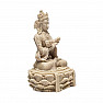 Buddha soška s dorje a zvonky barva béžová