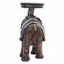 Slon socha se svícnem na čajovou svíčku 16 cm