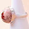 Opál mexický ohnivý prsten stříbro Ag 925 LOT2